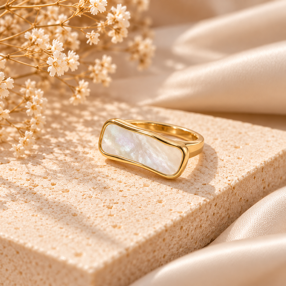 Elara Pearl Ring