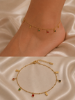Sadeè Rainbow Anklet