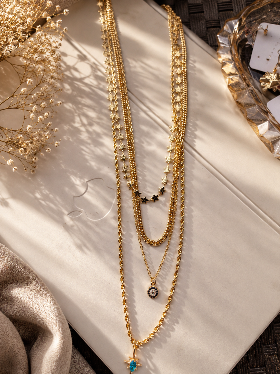 Nazar Star Necklace