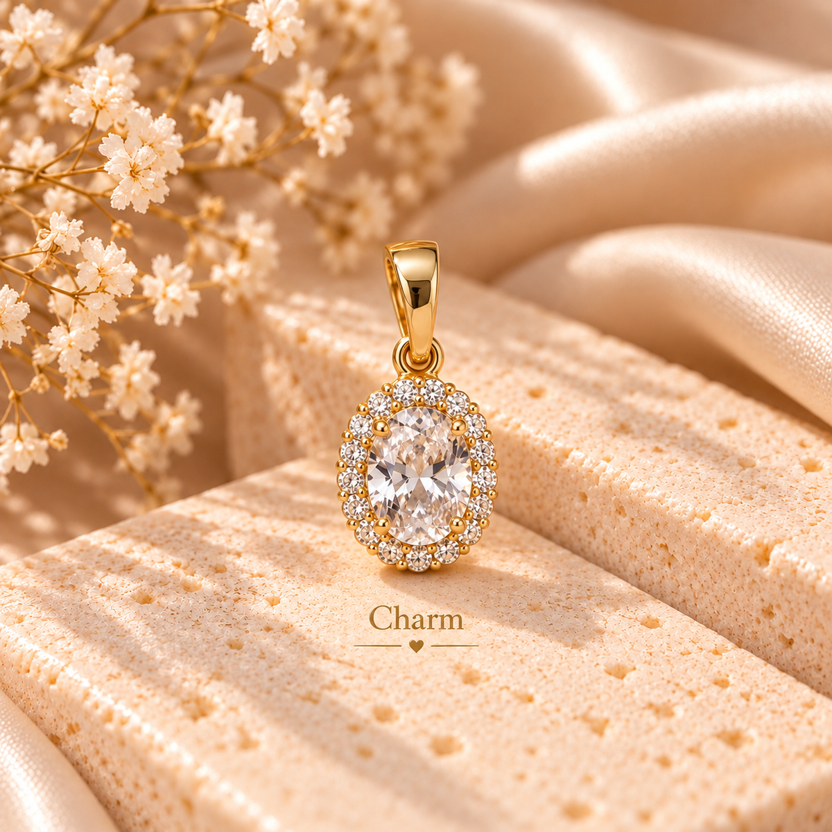 Aurora Crystal Charm