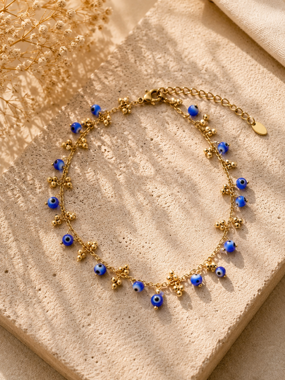 Nazar Charm Anklet