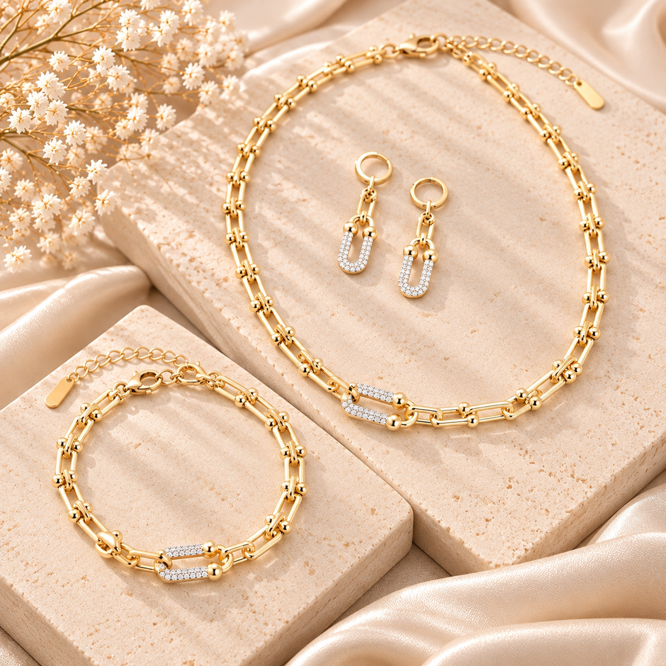 Celina Sparkle Jewelry Set
