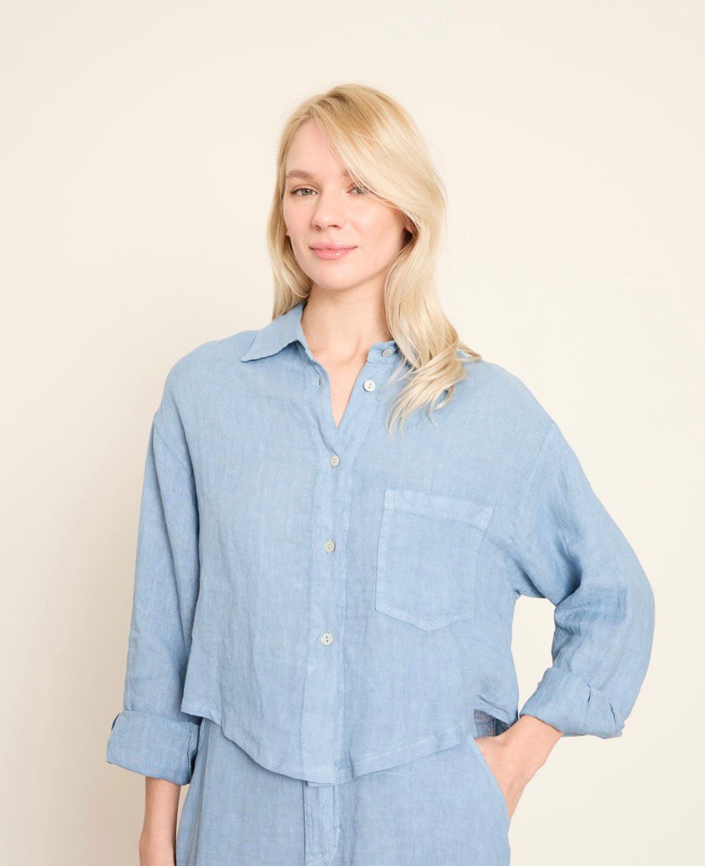 Sadeè Riviera Leinen Bluse