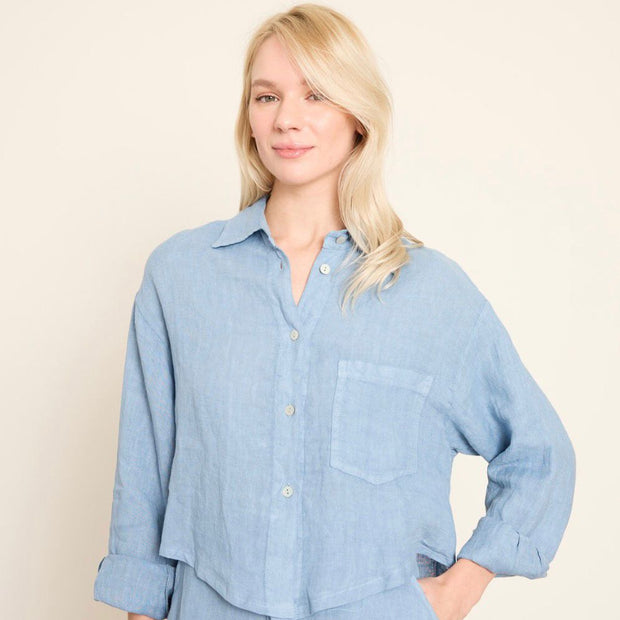 Sadeè Riviera Leinen Bluse