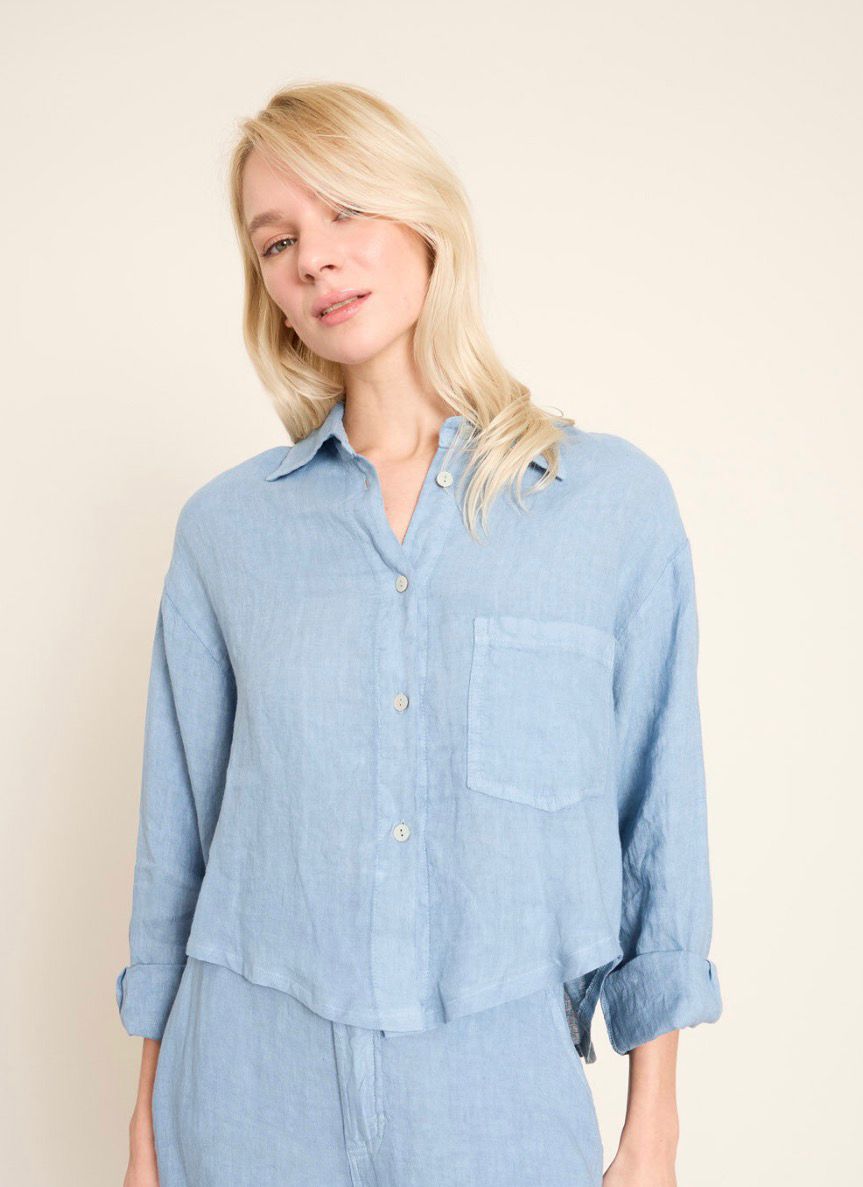 Sadeè Riviera Leinen Bluse
