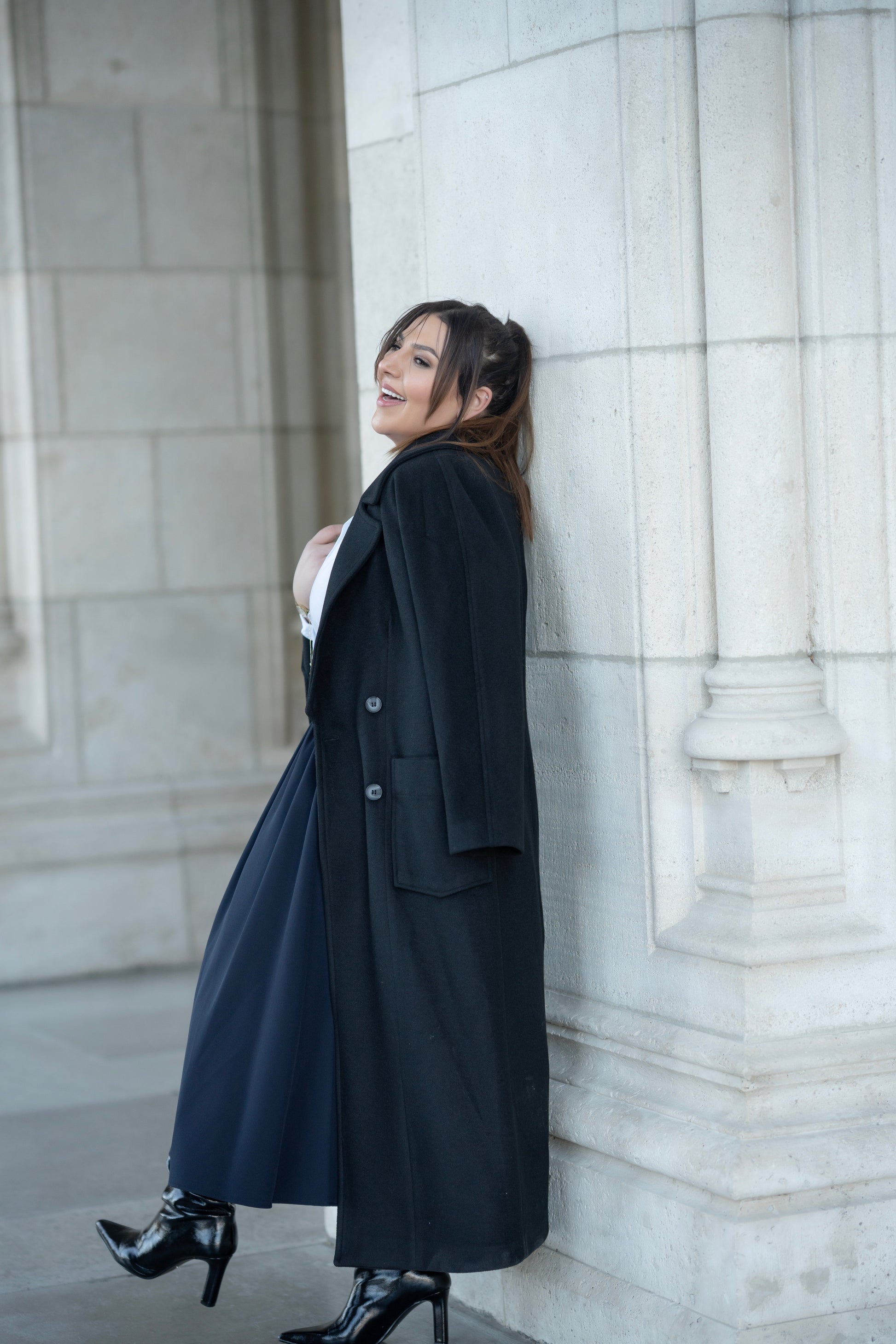 Sadeè Noir Grace Coat