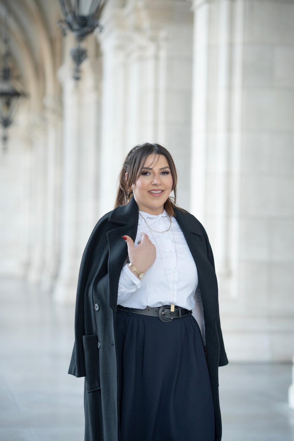 Sadeè Noir Grace Coat