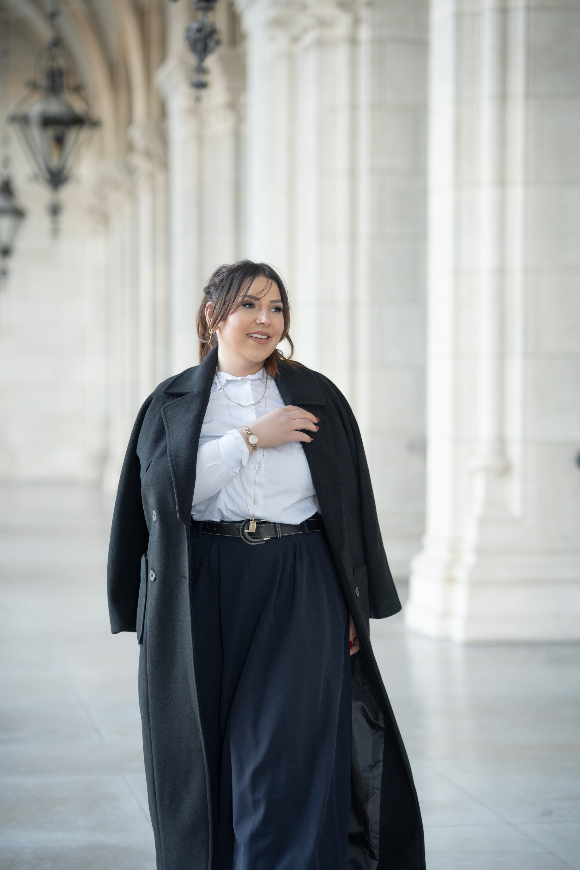 Sadeè Noir Grace Coat