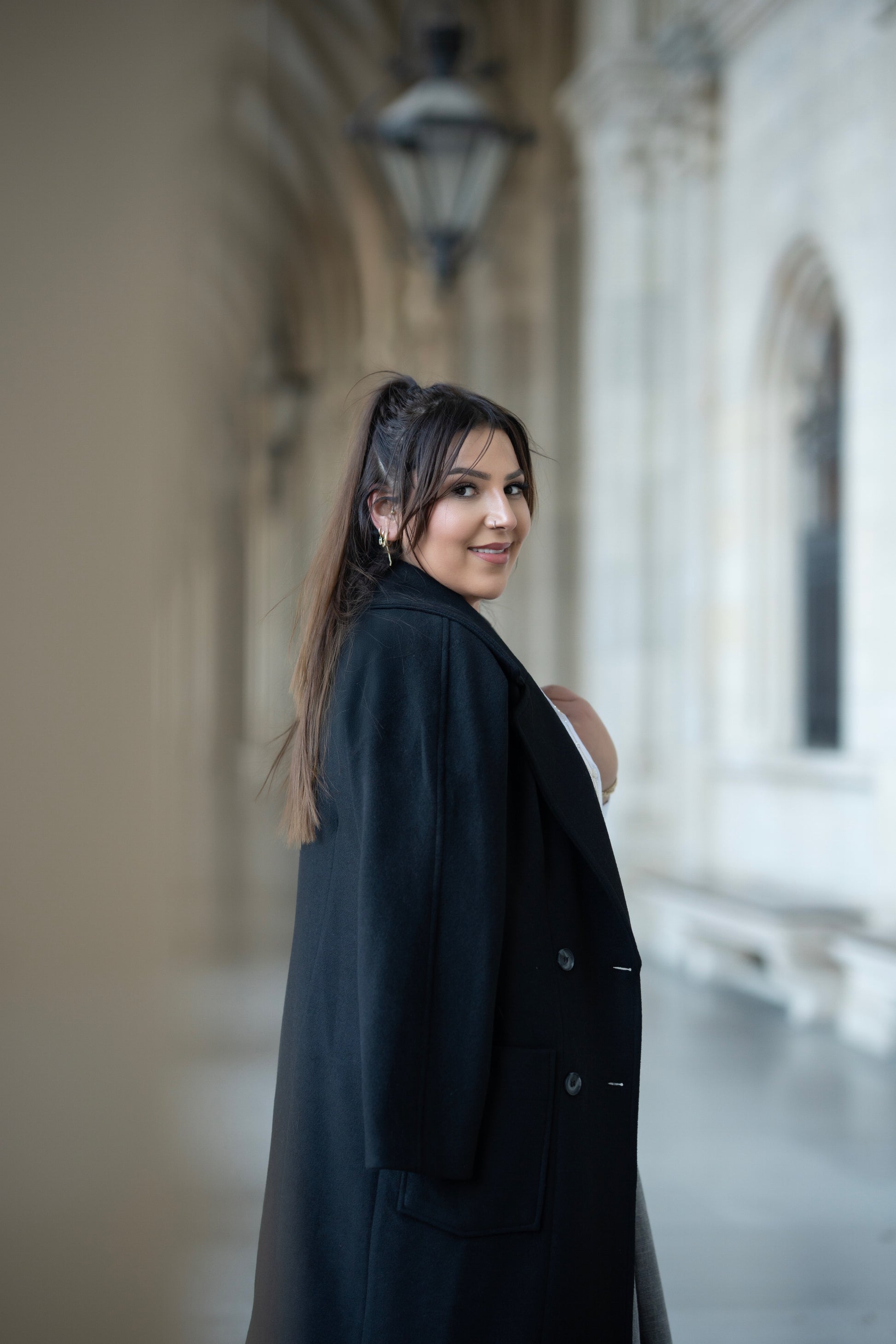 Sadeè Noir Grace Coat