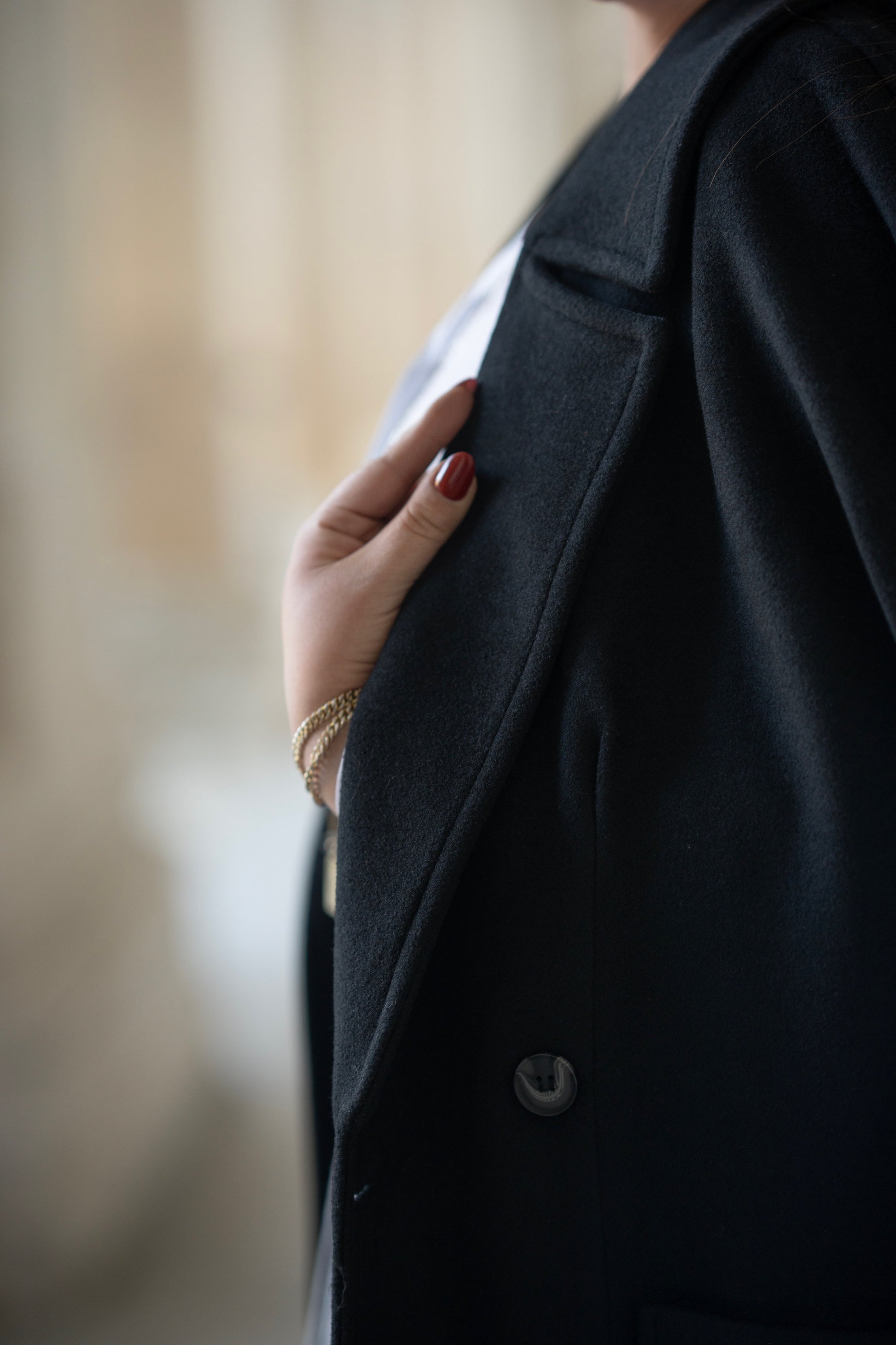 Sadeè Noir Grace Coat