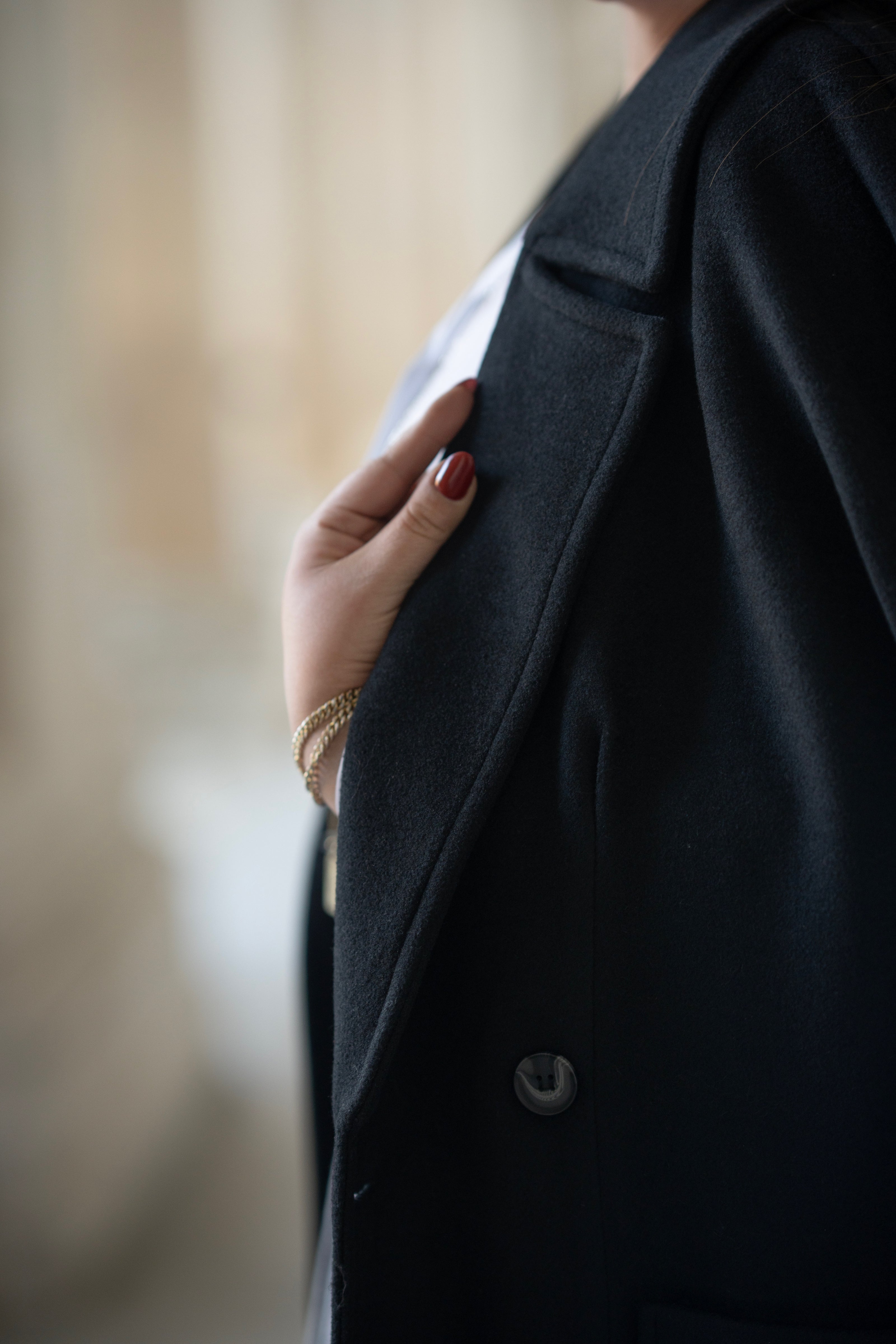 Sadeè Noir Grace Coat