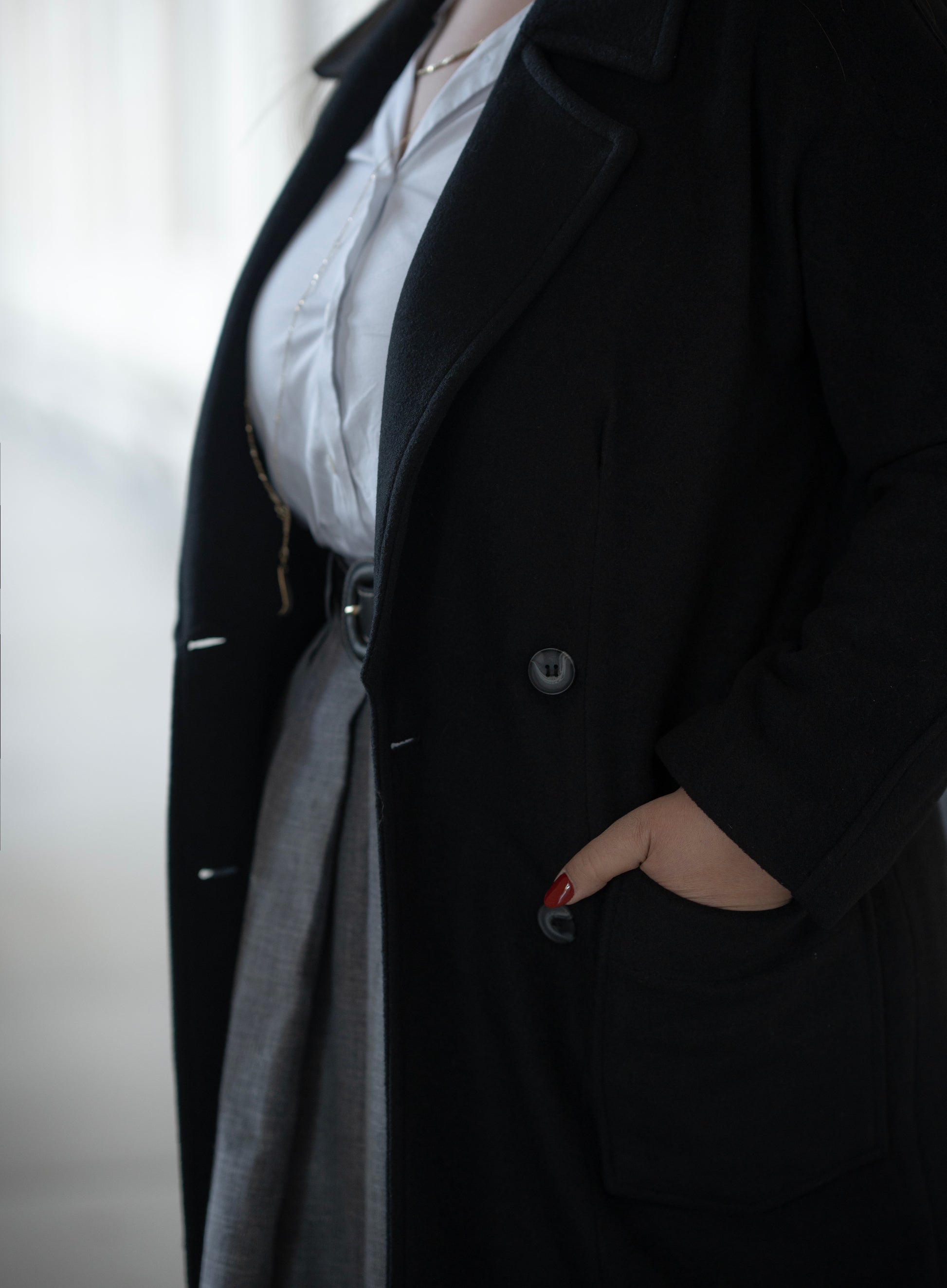 Sadeè Noir Grace Coat